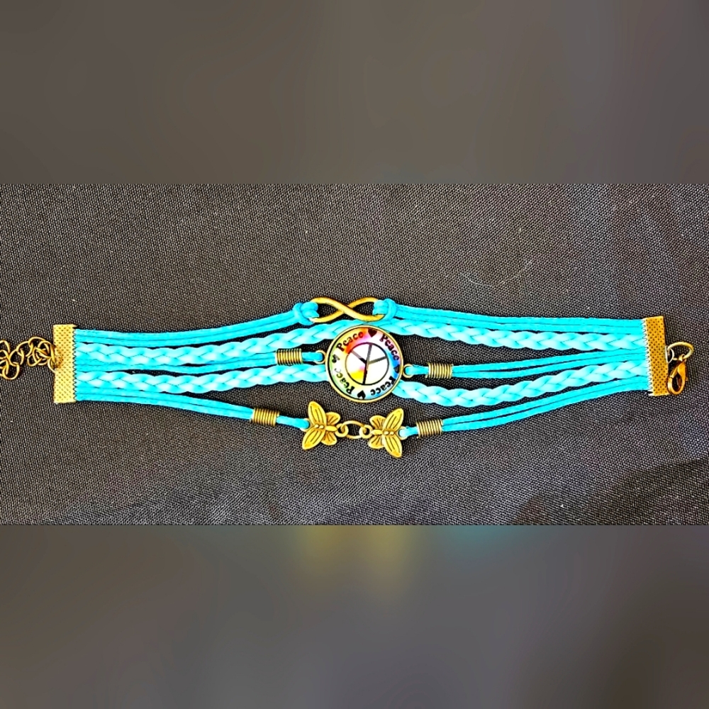 Blue Multi-Wrap watch